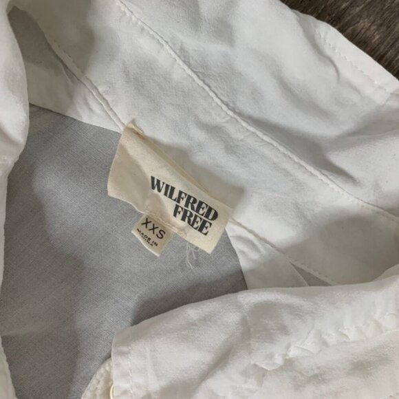 Aritzia  Wilfred Free Veronika Shirt Dress Off White Tunic long sleeve Size XXS - Picture 11 of 14